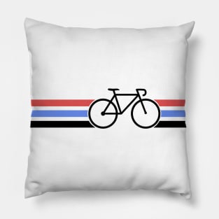 Bike stripes Pillow