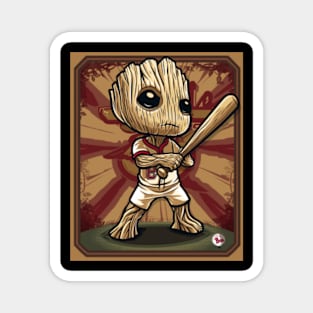 Groot Vs Arizona Diamondbacks Diamond Dash Magnet