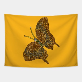 Harvest Butterfly Tapestry