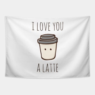 I Love You A Latte Tapestry