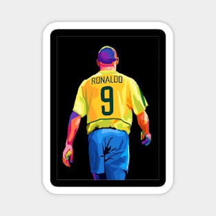 Ronaldo Nazario Legendary Brazil Magnet