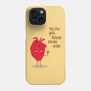 Love wine Phone Case