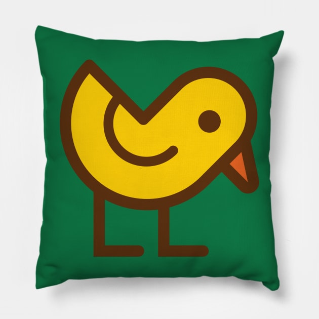 Simple Bird Pillow by GameQuacks