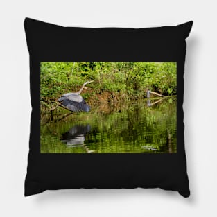 Mama Heron Pillow