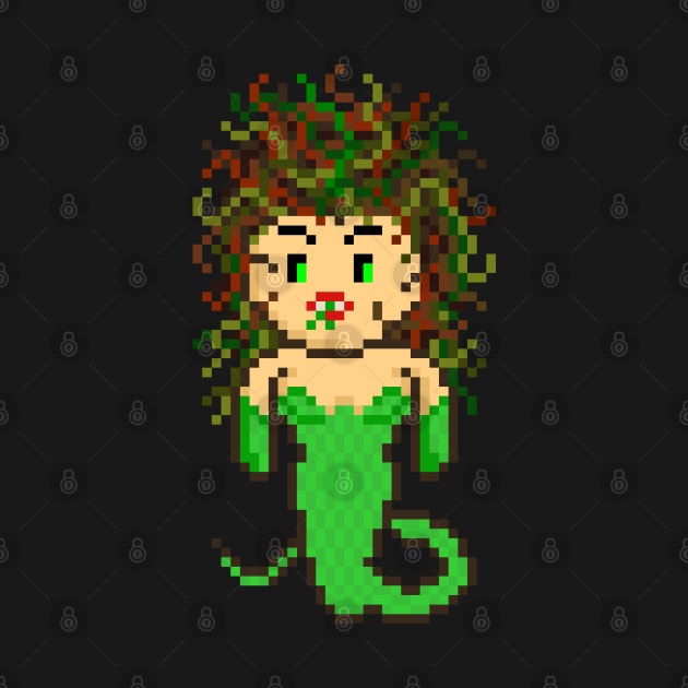 Pixel Monster Medusa by gkillerb