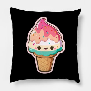 Cartoon Ice cream Pillow