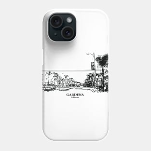 Gardena - California Phone Case