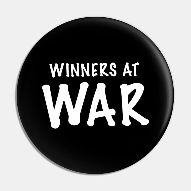 Winners at War Pin by quoteee