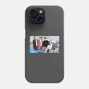 BTS korean boyband with vector clothes Phone Case