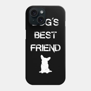 Dog's Best Friend - White Phone Case