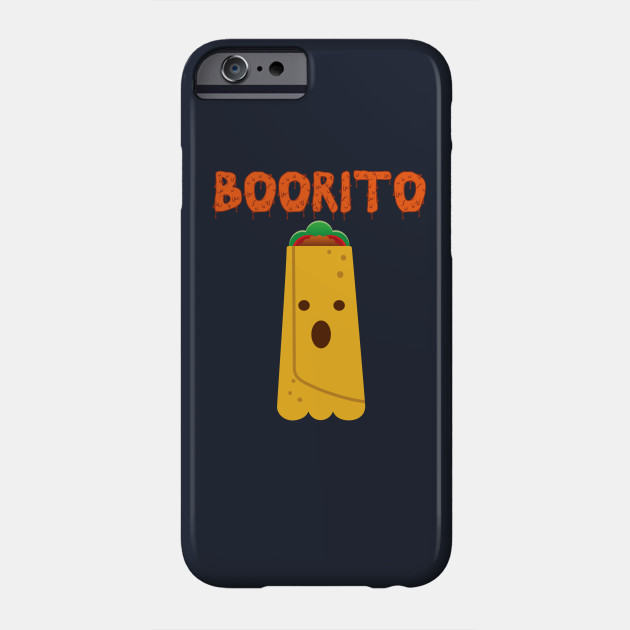 Funny Halloween Burrito Taco Ghost Food Pun