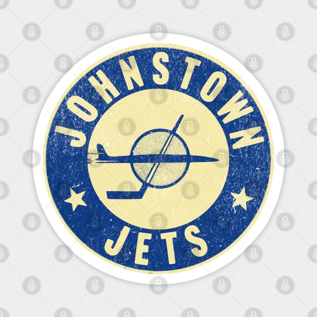 Retro Hockey Johnstown Jets Hockey Team Pennsylvania Magnet by Yesteeyear