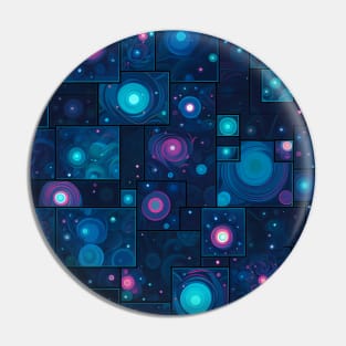 Immensity - Infinite Space Seamless Pattern Pin