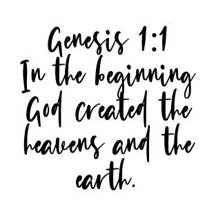 Genesis 1:1 T-Shirt