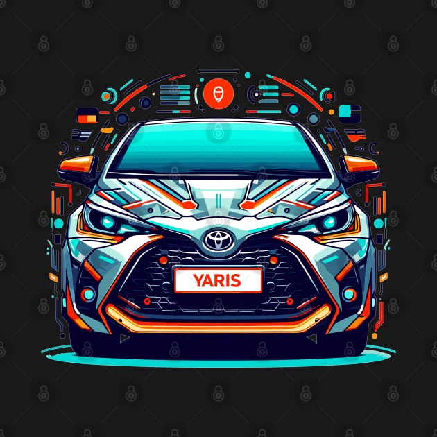 Toyota Yaris by Vehicles-Art