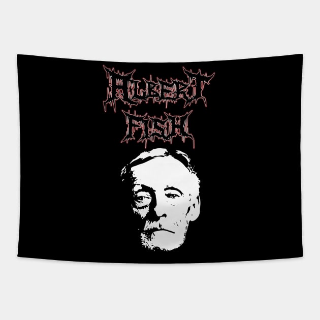 albert fish death metal Tapestry by wet_chicken_lip