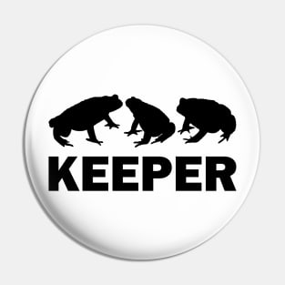 Keeper of toads Pin