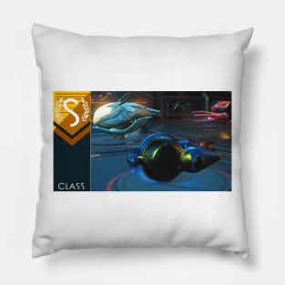 no mans sky themed s class everything Pillow