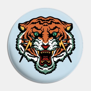 tiger lightning Pin
