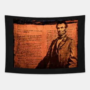 Abraham Lincoln and the Gettysburg Address Tapestry