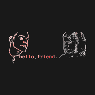 hello, friend/bonsoir (variant) T-Shirt