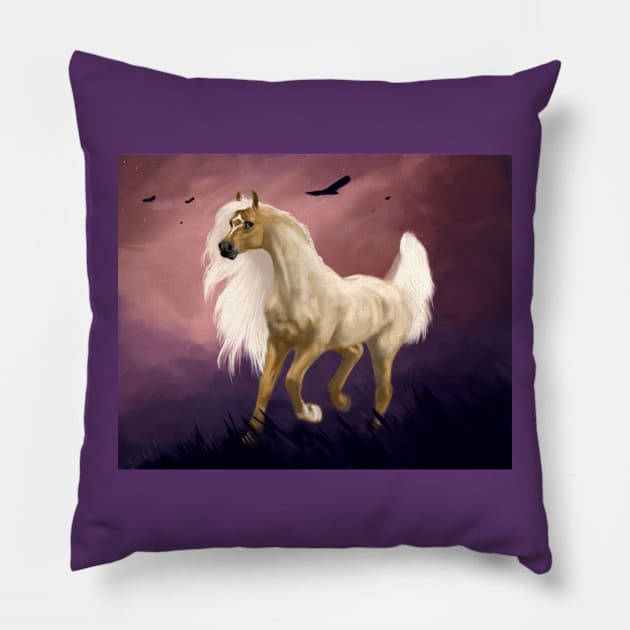 Dreamy Palomino Pillow by KJL90