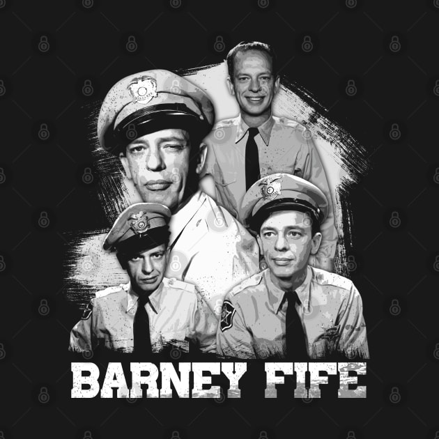 Barney's Bumbling Adventures The Barney Fife Funny Moments Tee by Zombie Girlshop