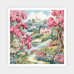 Chinoiserie and botanicals II Magnet