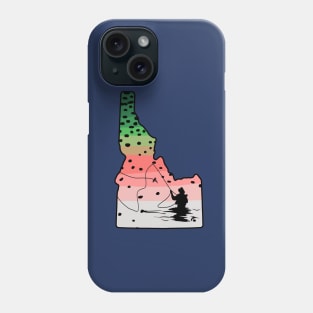 Rainbow Trout Fly Fish Idaho Fly Fishing Fisherman Gifts Phone Case