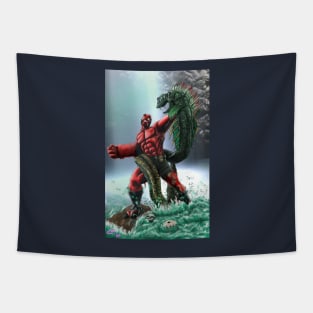 Hellboy Tapestry