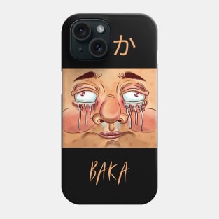 Funny Anime Baka Weird Face - Style 02 Both Phone Case