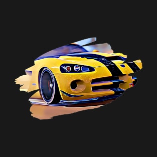 Viper Art Print T-Shirt