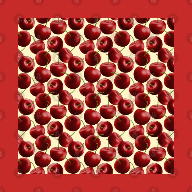 Cherries Pattern by Designoholic