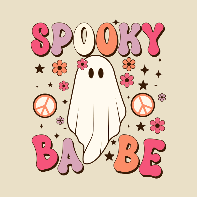 Spooky Babe by LMW Art