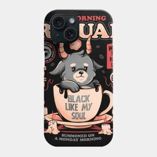 The Morning Ritual - Cute Baphomet Coffee Gift Phone Case