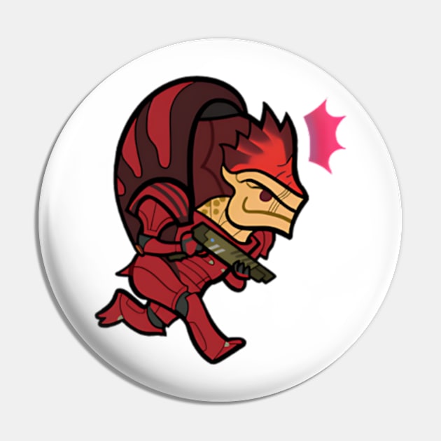 Urdnot Wrex Pin by vestiti