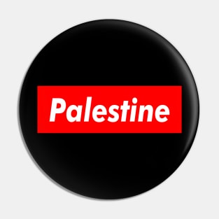 Palestine Gone Red - Stop Killing Fight For Palestinian Pin