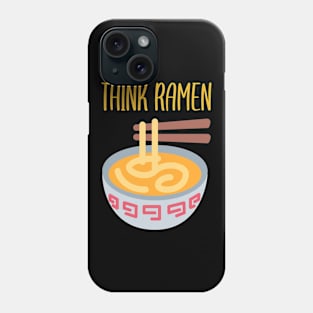 Think ramen ramyun ramyeon. Pasta Noodle lovers Phone Case