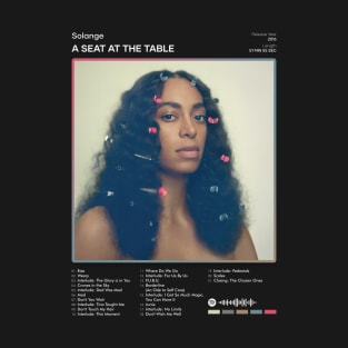 Solange - A Seat at the Table Tracklist Album T-Shirt