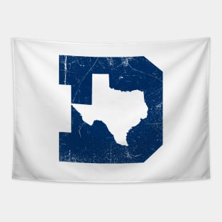 Dallas Texas D - White Tapestry