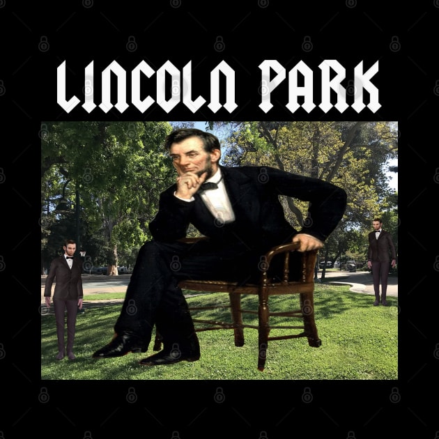 LINCOLN PARK Band Tee - Parody Off Brand Funny Boot Knock Off Meme by blueversion