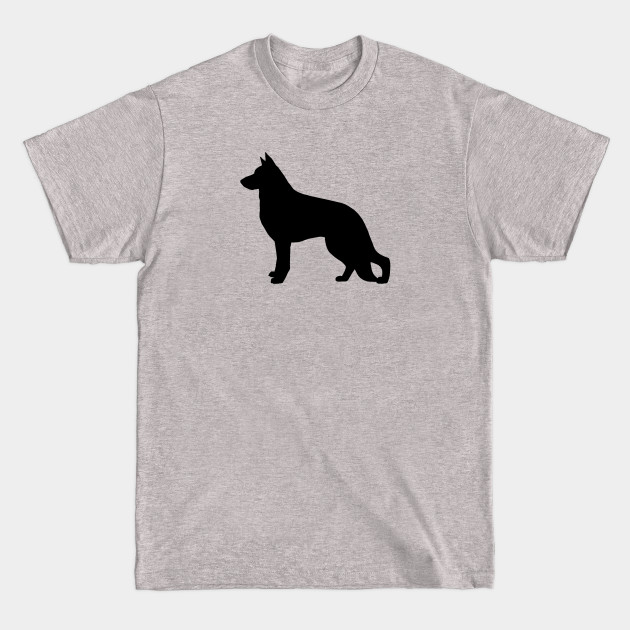 Discover German Shepherd Dog Silhouette - German Shepherd - T-Shirt