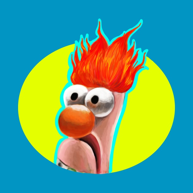 Beaker The Muppets Fan Art Illustration by CatsandBats