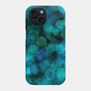 Blue Bubbles Phone Case