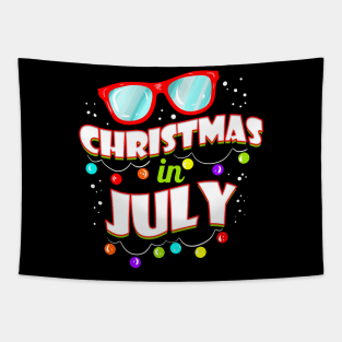 Christmas In July Logo Sunglasses Christmas In July Tapestry