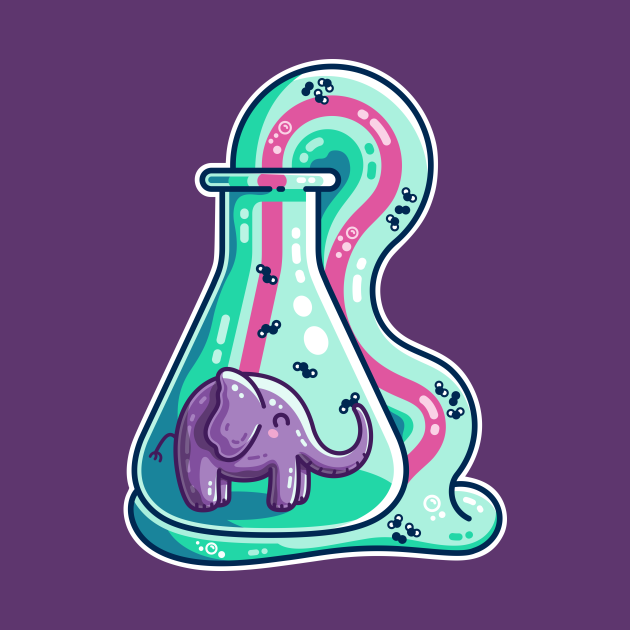 Discover Elephant Toothpaste Chemistry Experiment - Chemistry - T-Shirt