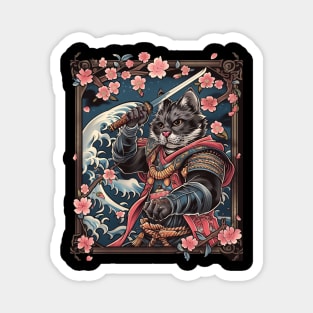 Cat Ninja Mastery Purr-fect Guardian Magnet