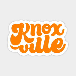 Knoxville Script - Orange Magnet