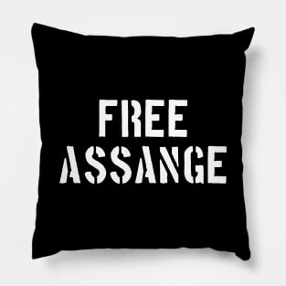 Free Assange Pillow