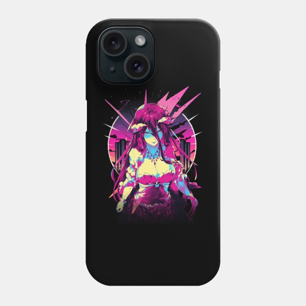 Undead Unleashed Dive into Overlords World with Our Designs Phone Case by A Cyborg Fairy